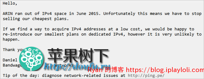bandwagonhost支持票,涨价原因 bandwagonhost支持票,涨价原因